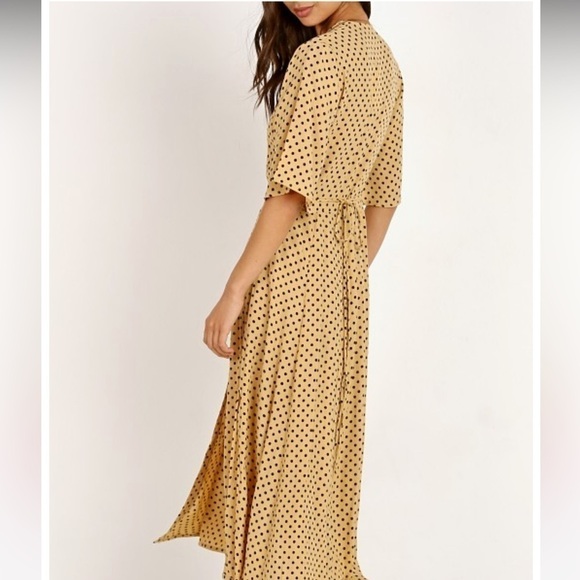 Faithfull the Brand Rivera Midi Dress Lula Dot size M - Picture 3 of 11